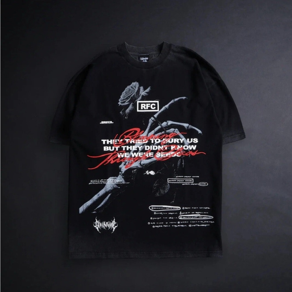 RARE CIVIL REGIME 2XL SHIRT UNFORGIVEN NEW SOLD OUT LIMTED